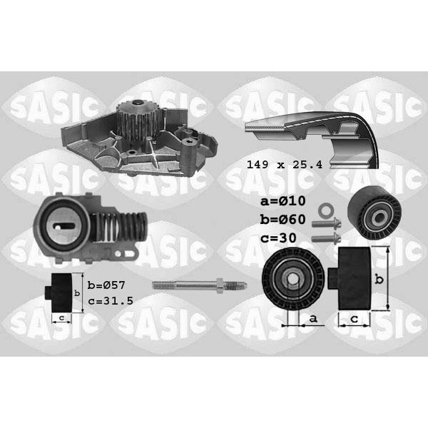 3900005 KIT DIST. POMPE A EAU