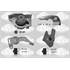 3900004 KIT DIST. POMPE A EAU