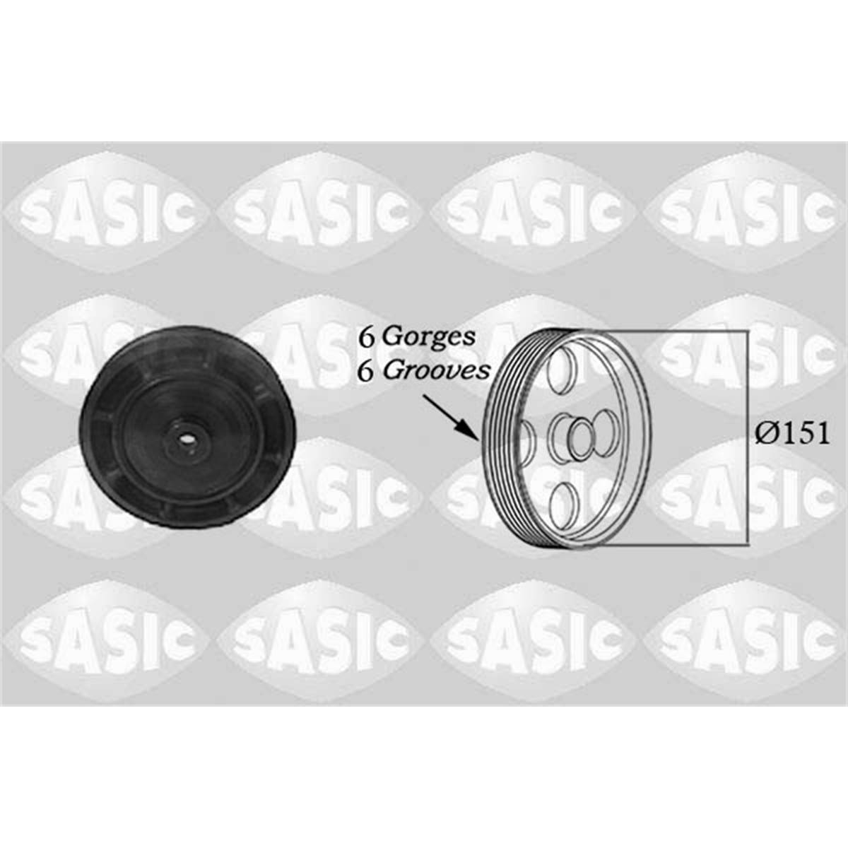 2154006 Poulie De Vilebrequin