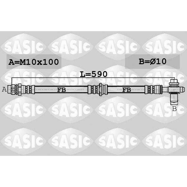 6606254 FLEXIBLE DE FREIN