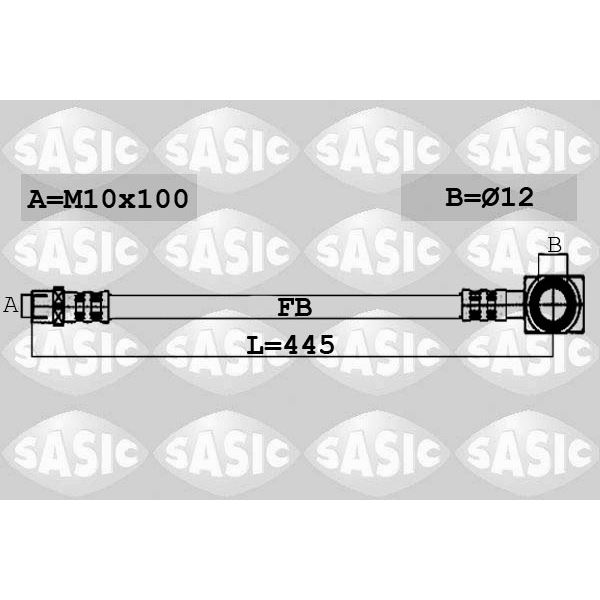 6606020 FLEXIBLE DE FREIN