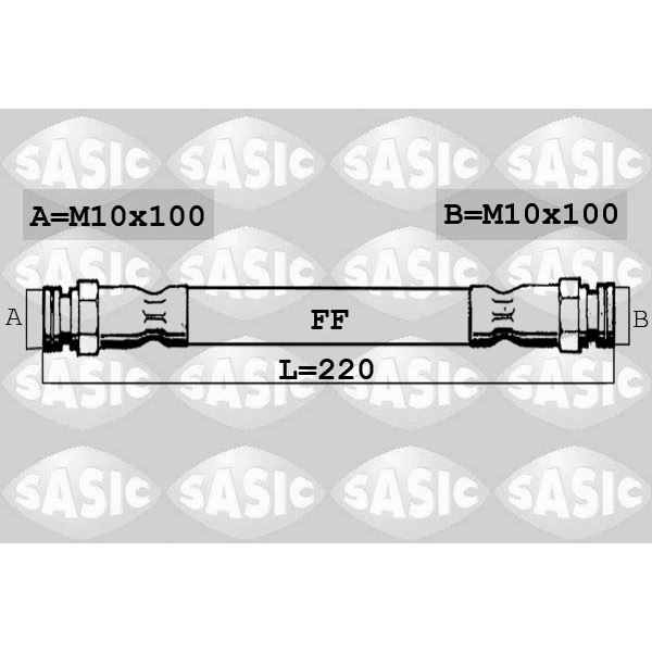 SBH0166 FLEXIBLE DE FREIN