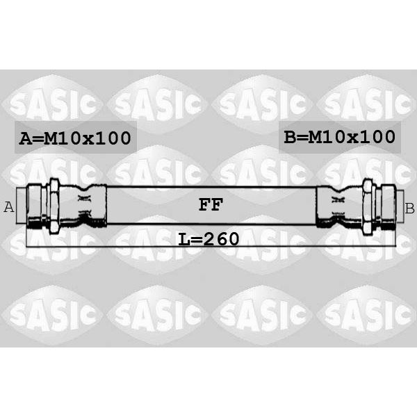 SBH0165 FLEXIBLE DE FREIN