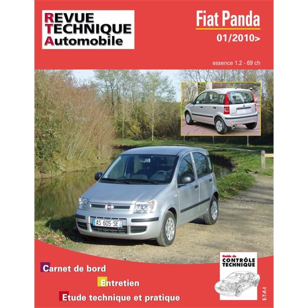 Revue pour Fiat Panda depuis 10/08 pour 1,2 8V
