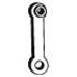 1 silentbloc d'échappement Bosal 255303