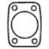1 joint d'échappement Bosal 256148