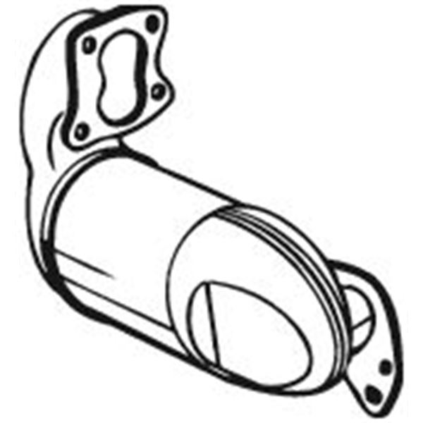 1 catalyseur Bosal 090007