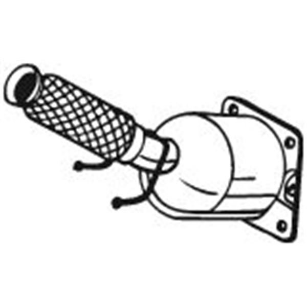1 catalyseur Bosal 090074