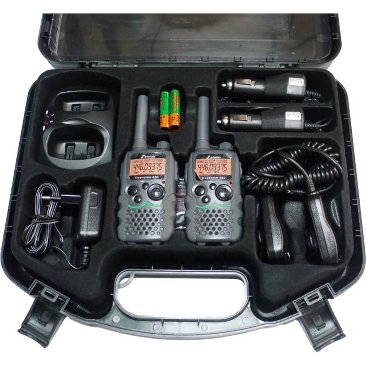 Coffret Talkie Walkies Freecomm 650 President