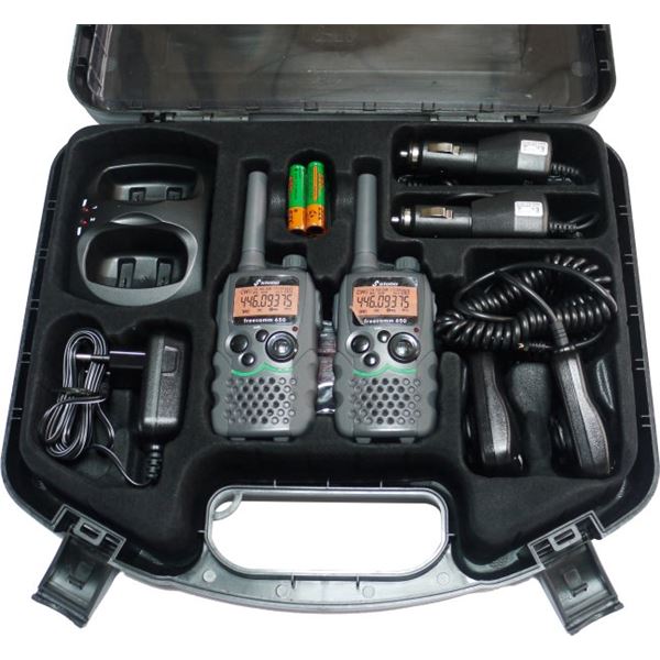 Coffret Talkie Walkies Freecomm 650 President