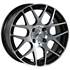 Jante aluminium Parotech 15 pouces Black Poli Brillant