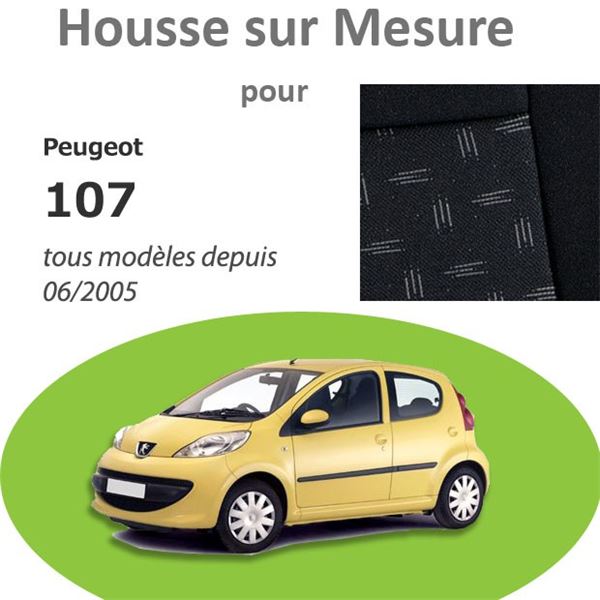 Housse de siège C1 / 107 / Aygo de 06/2005 à 06/2014