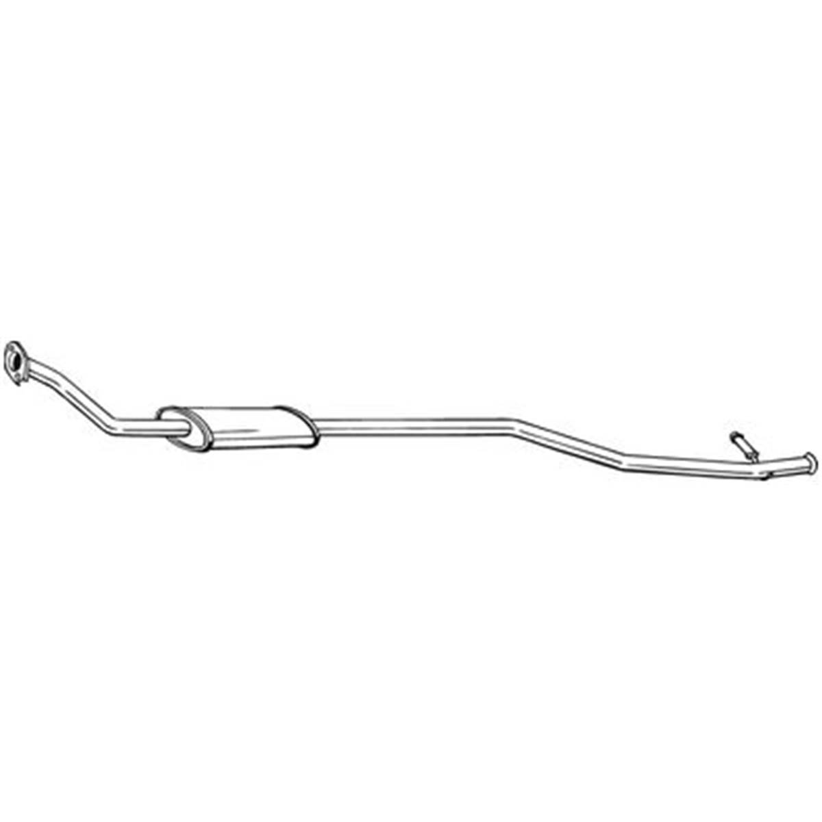 Silencieux D'échappement Intermédiaire Bosal 293001