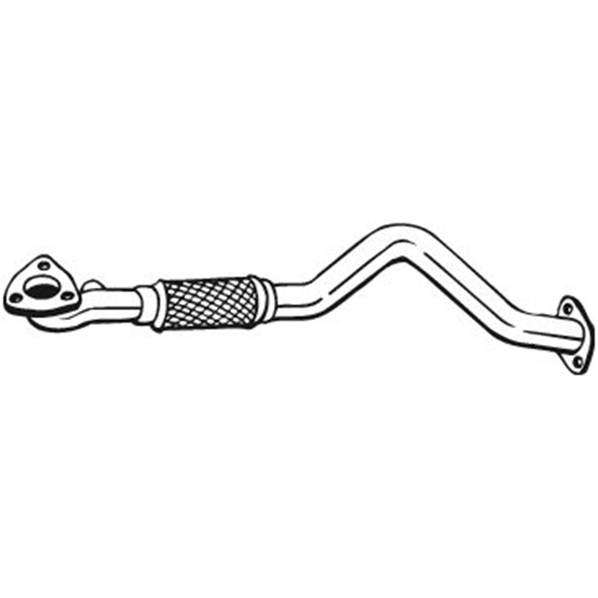 Tuyau D'échappement Bosal 801087