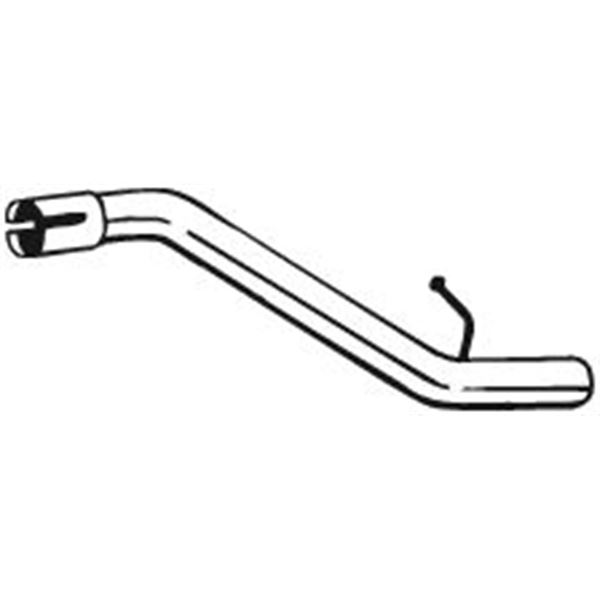 1 tuyau d'échappement Bosal 750203