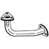 1 tuyau d'échappement Bosal 700085
