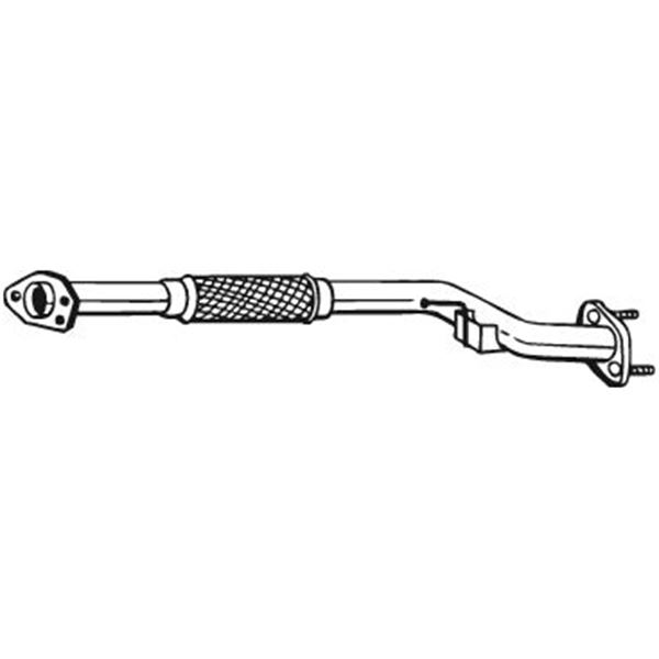 1 tuyau d'échappement Bosal 803015