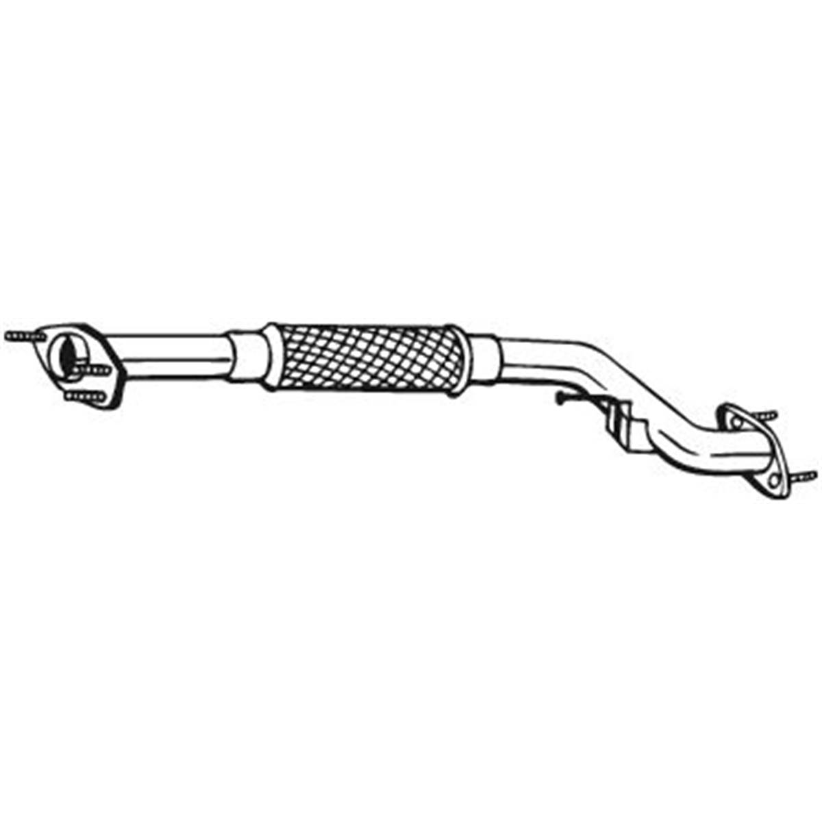 Tuyau D'échappement Bosal 800063