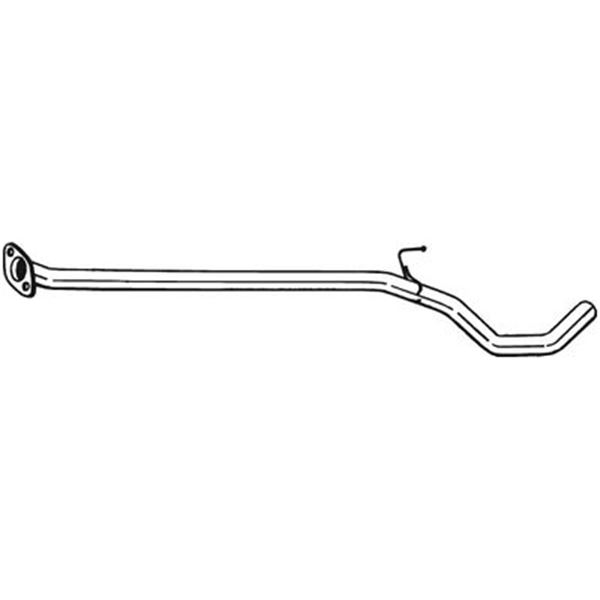 1 tuyau d'échappement Bosal 841277