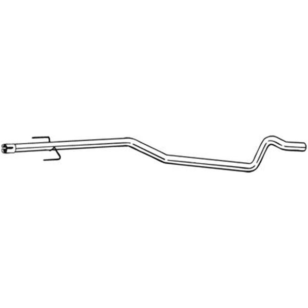 1 tuyau d'échappement Bosal 916519
