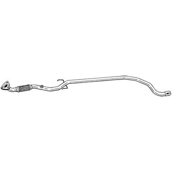 1 tuyau d'échappement Bosal 951057