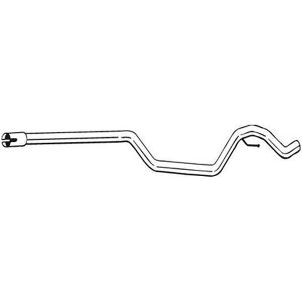 1 tuyau d'échappement Bosal 855001