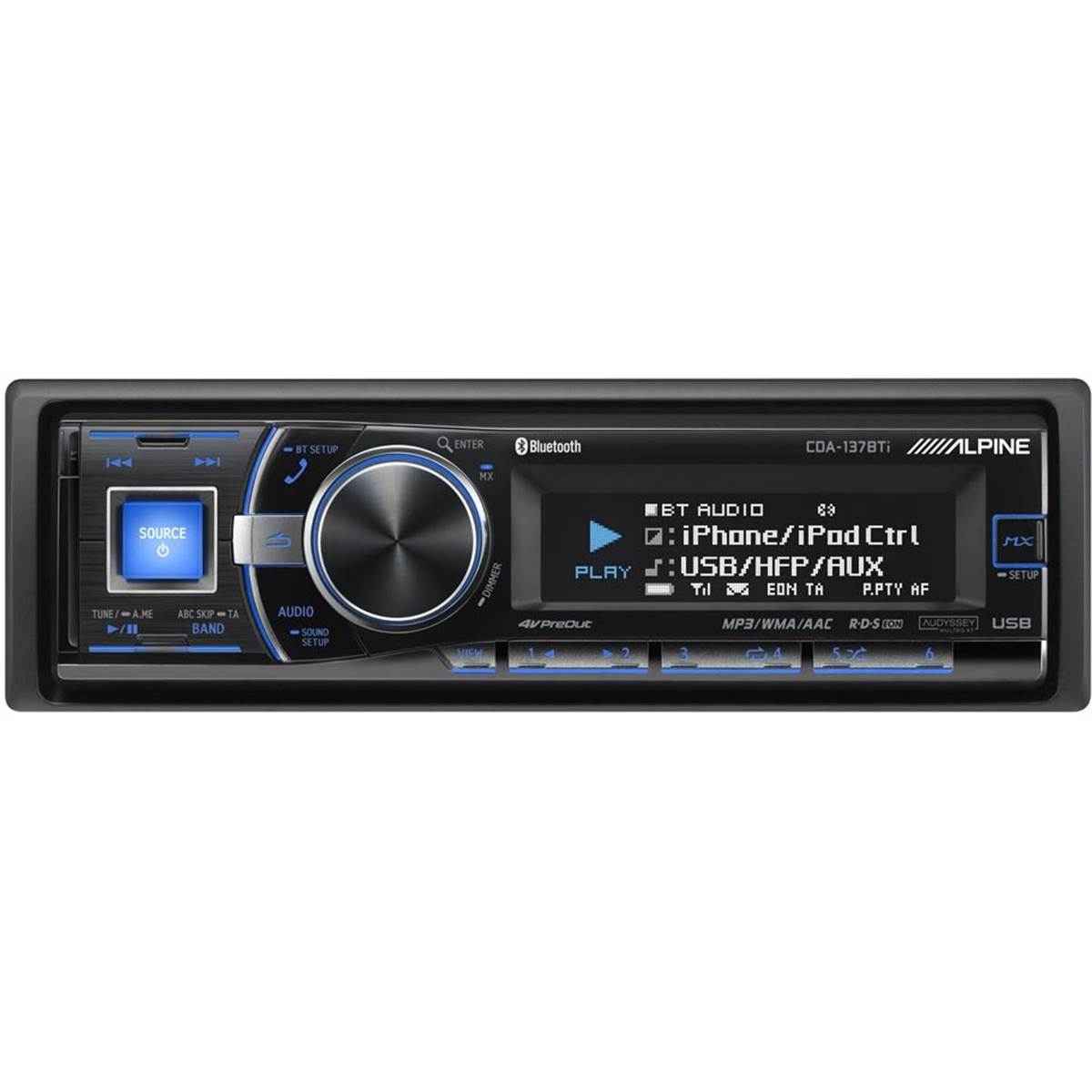 Autoradio Bluetooth Alpine Cde-137bt