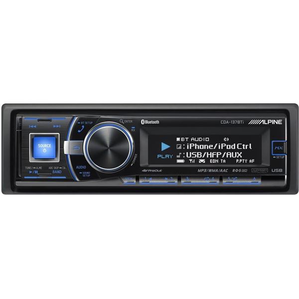 Autoradio Bluetooth Alpine CDE-137BT - Feu Vert