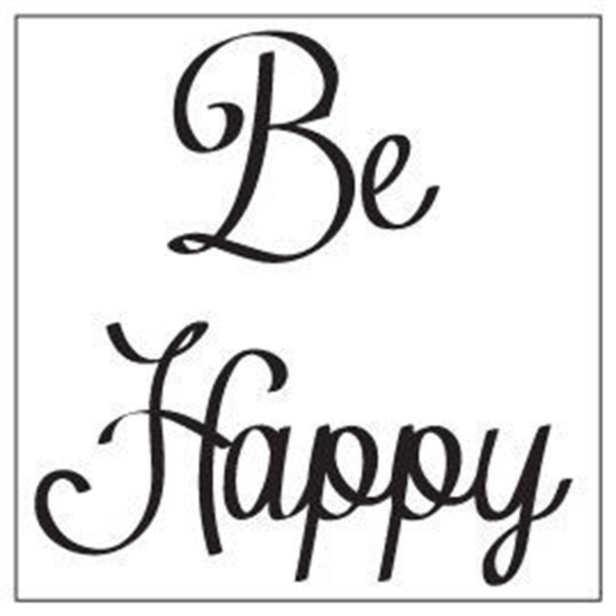 Adhésif Zoe Blabla Be Happy Noir Cadox