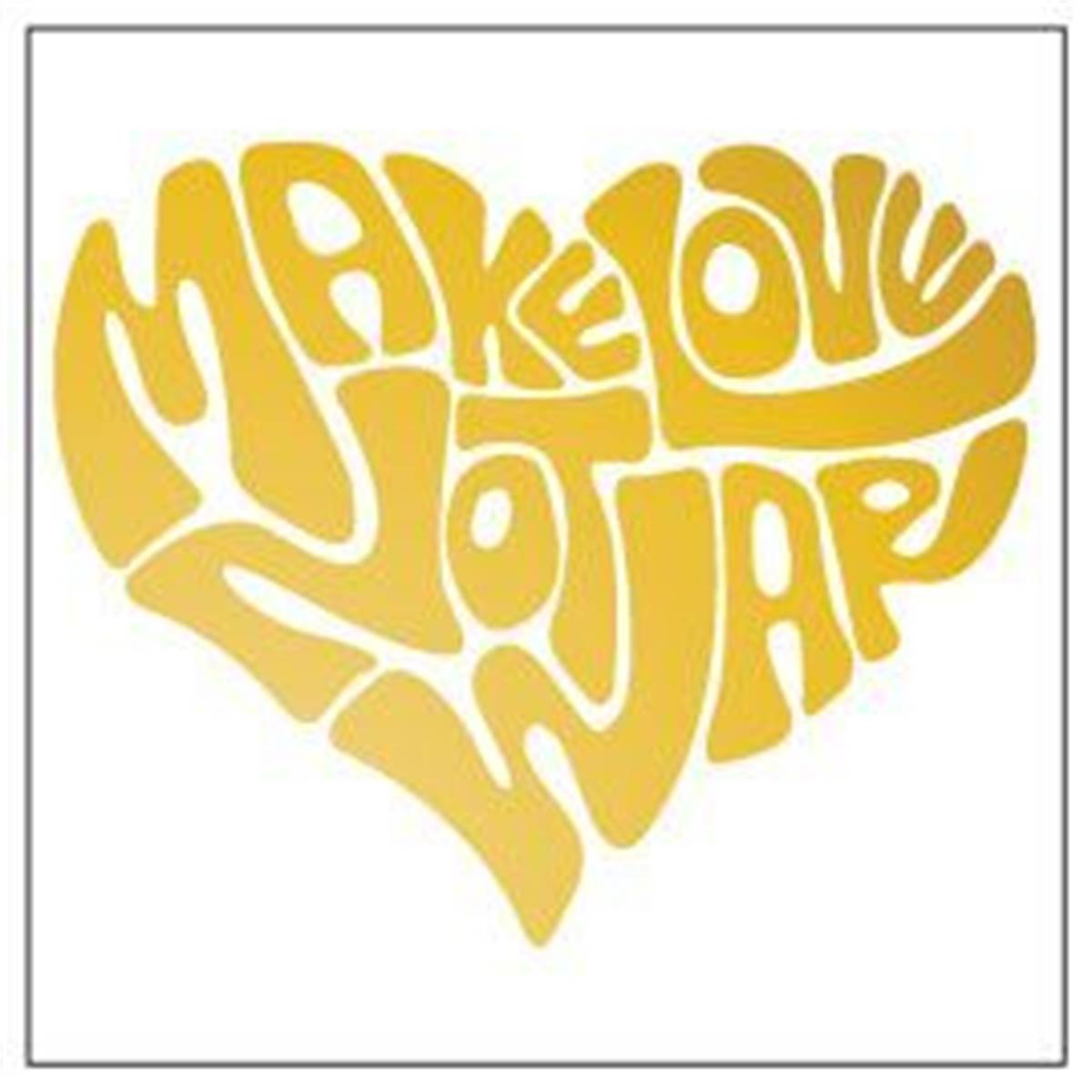 Adhésif Cadox Zoe Bling Bling Make Love Doré