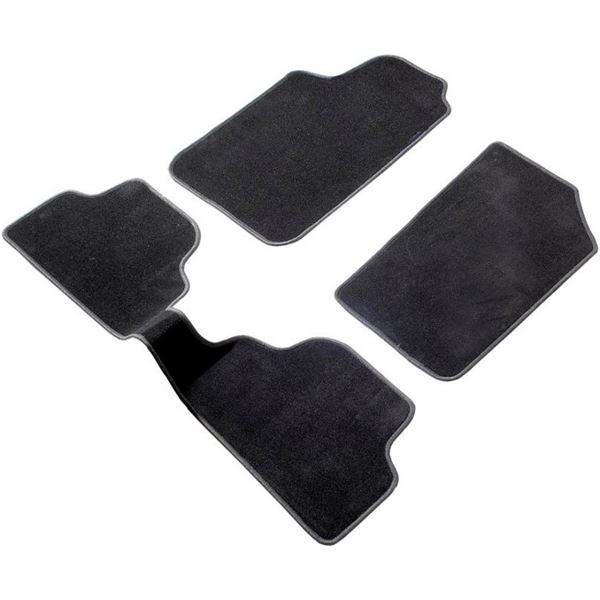 3 Tapis avec pont SUR MESURE pour Toyota Rav 4 dès 02/06 5 portes haut de gamme