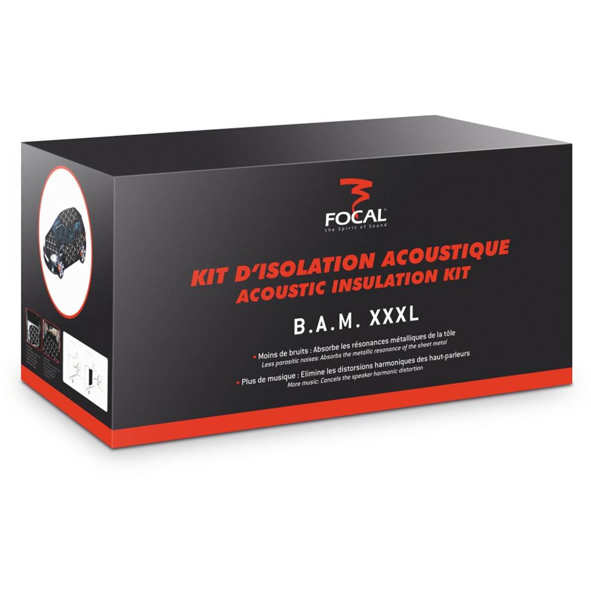 Isolant Acoustique Focal Bam Xxxl