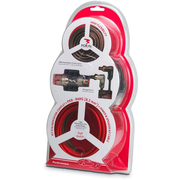 Kit d'alimentation 8 mm² Focal Performance PK 8