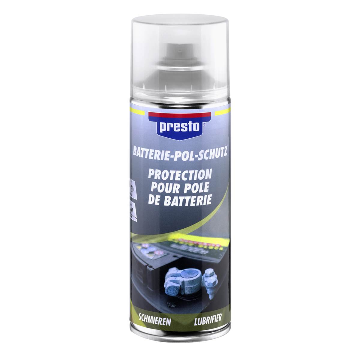 Nettoyant Dégraissant Pole De Batterie 400ml Presto