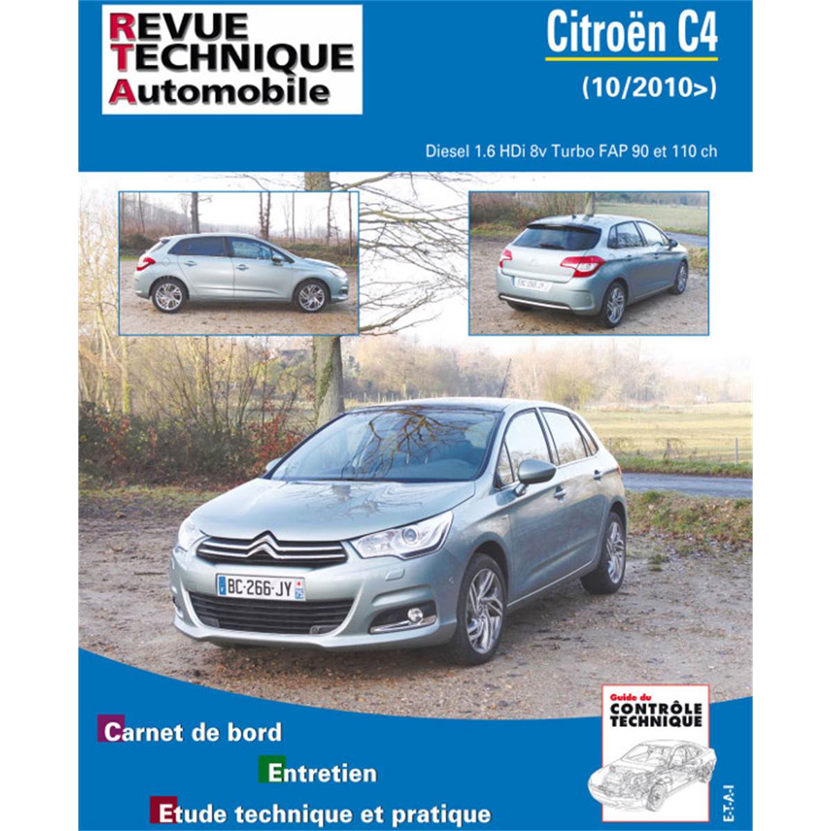 Pour Citroën C4 Ii 1.6 Hdi 112/92 Turbo 16v/8v Depuis 10/2010