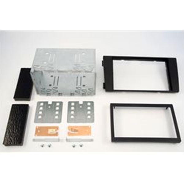 Support Décor double DIN (noir) Autoradio spécial AUDI A6 2002