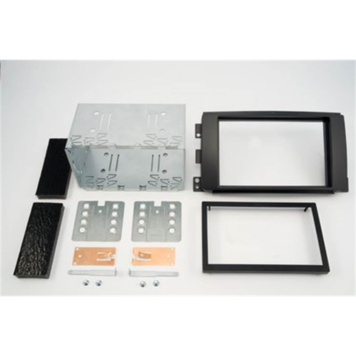 Support Décor Double Din (noir) Autoradio Spécial Smart Fortwo