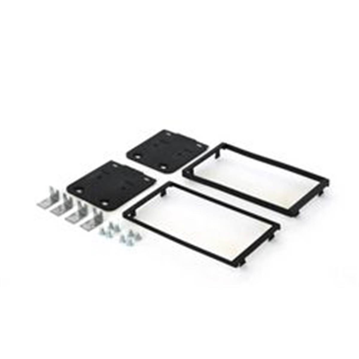 Support Décor Double Din (noir) Autoradio Spécial Kia Sportage Canival Carens