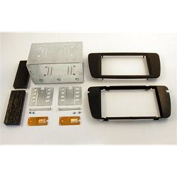 Support Décor double DIN (noir mértal) Autoradio spécial SEAT IBIZA 2008>