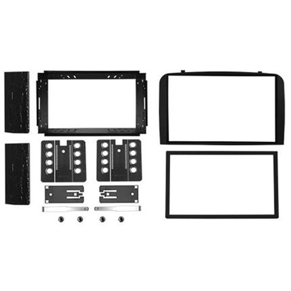 Support Décor double DIN (noir) Autoradio spécial ALFA GT 2006 >