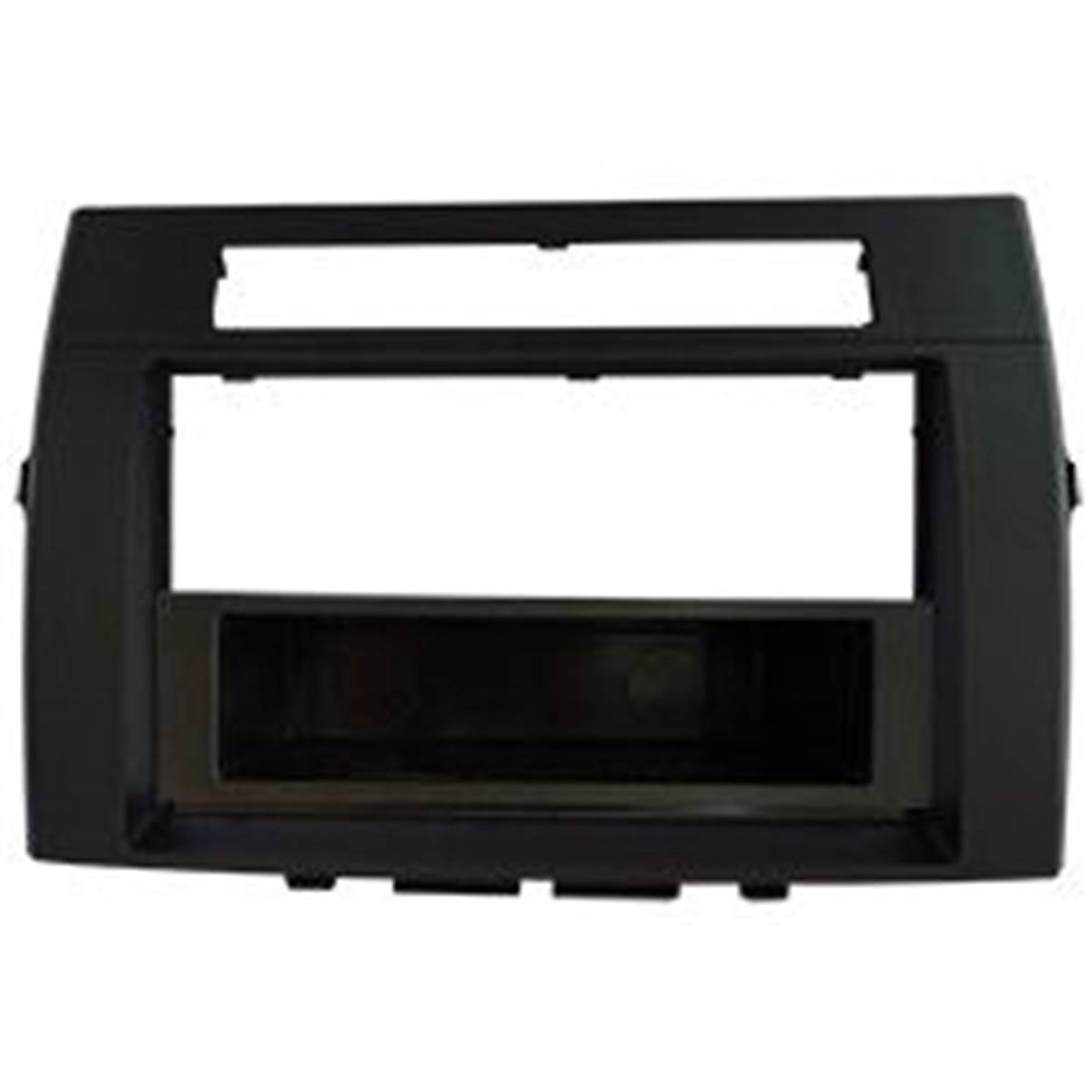 Support Decor Autradio Vide Poche Noir Pour Toyota Corolla Verso 05>