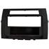 Support decor autradio vide poche noir pour TOYOTA COROLLA VERSO 05>