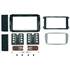 Support Décor double DIN (argent) Autoradio spécial FORD 2008>