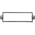 Support Décor double DIN (antracite) Autoradio spécial OPEL ASTRA 2004>