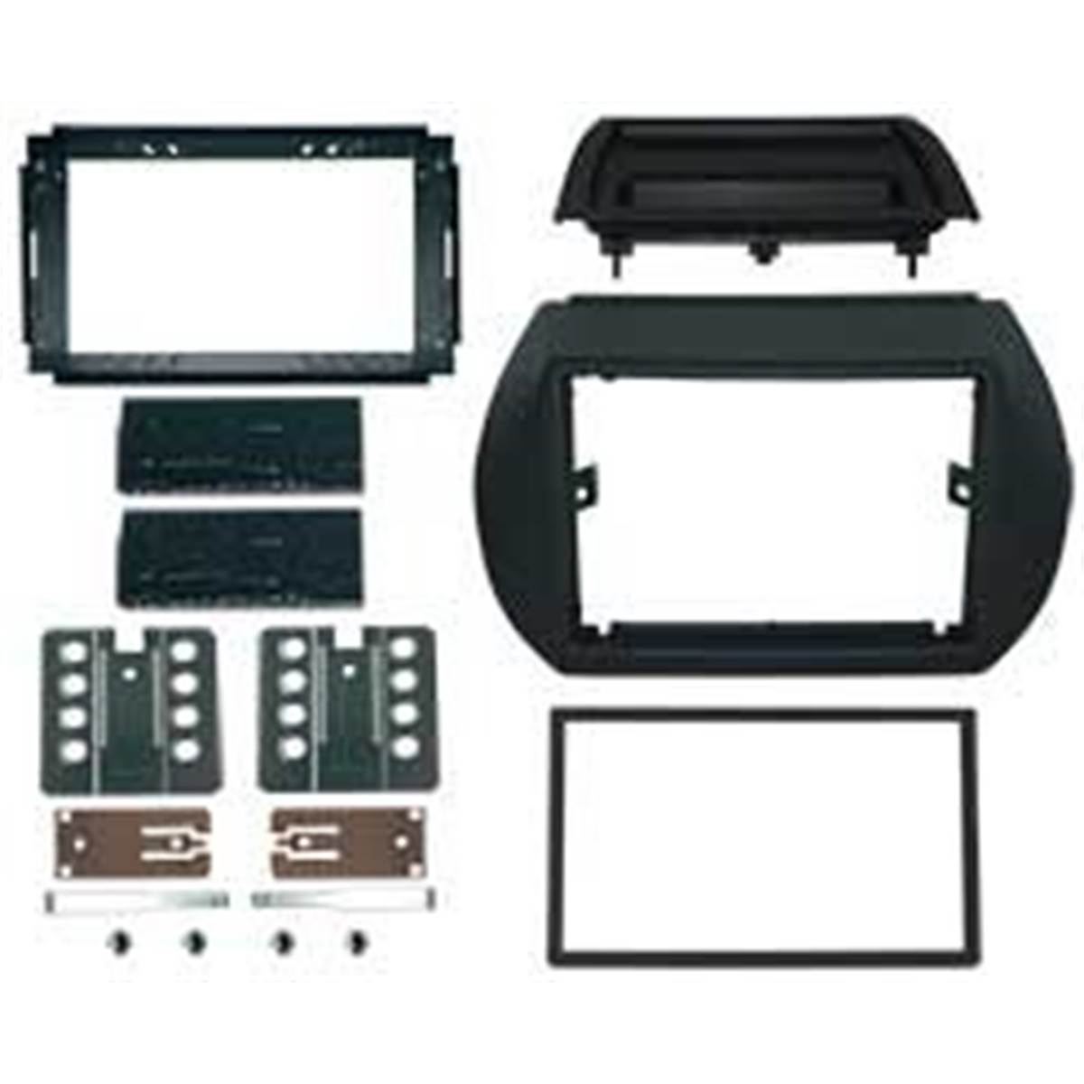 Support Autoradio Double Din Fiat Qubo / Fiorino 2010>