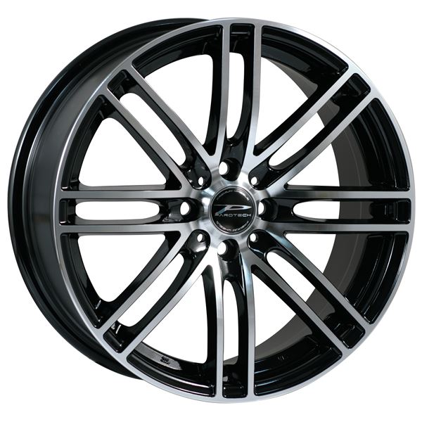 Jante aluminium Parotech 14 pouces Black Poli Brillant