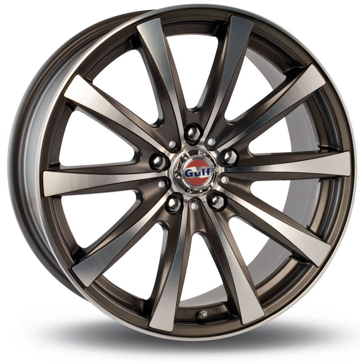 Jante Aluminium Gulf 15 Pouces Gris Face Polie