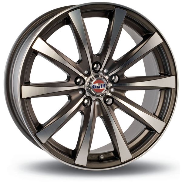 Jante aluminium Gulf 15 pouces Gris Face Polie Gt-6