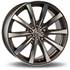 Jante aluminium Gulf 15 pouces Gris Face Polie Gt-6