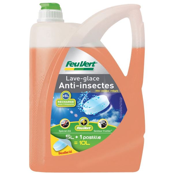 Lave glace anti insectes